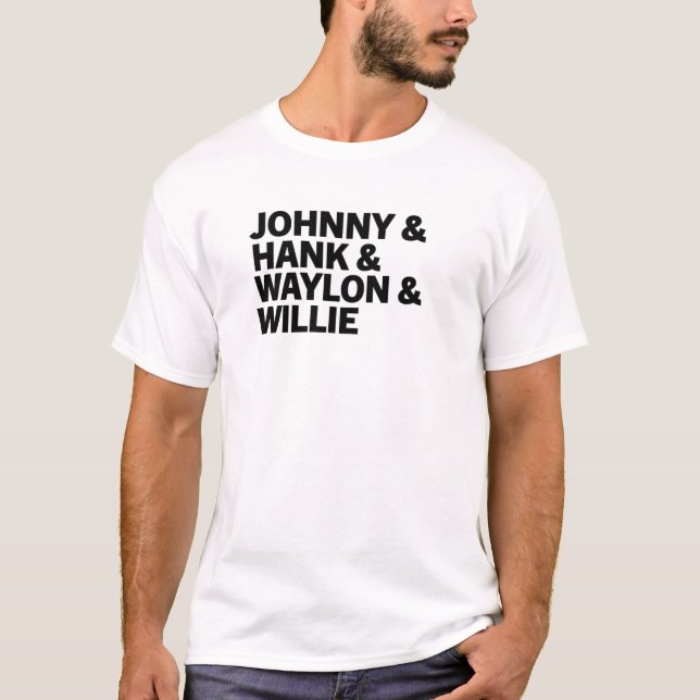 T-shirt Johnny & Hank (Devant)