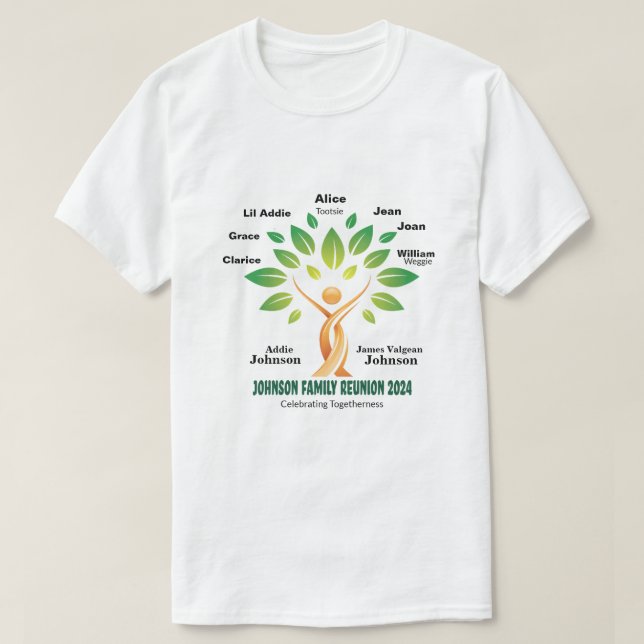 T-shirt Johnson Family Reunion Basic (Design devant)