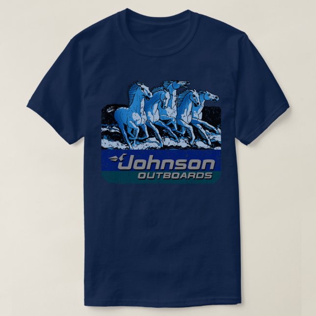 T-shirt Johnson Sea Horses (Design devant)