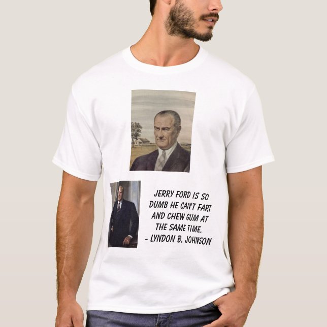 T-shirt Johnson sur le gué (Devant)