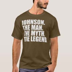 T-shirt JohnsonJohnson Nom Johnson prénom