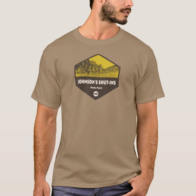 T-shirt Johnson's Shut-Ins State Park Missouri (Devant)