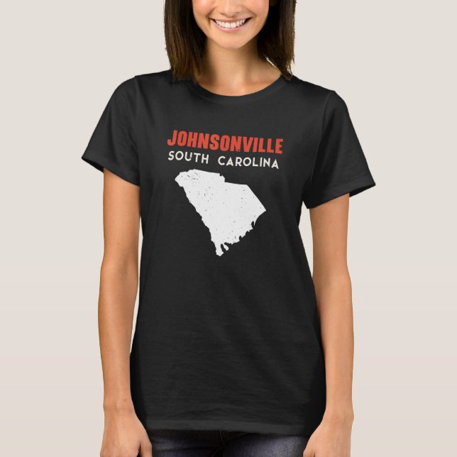 T-shirt Johnsonville South Carolina USA State America Trav (Devant)