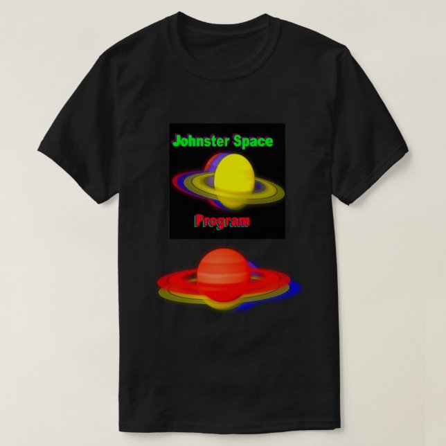 T-shirt Johnster Space Program Shirt (Design devant)