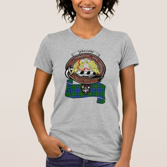 T-shirt Johnstone Clan Badge Femmes (Devant)