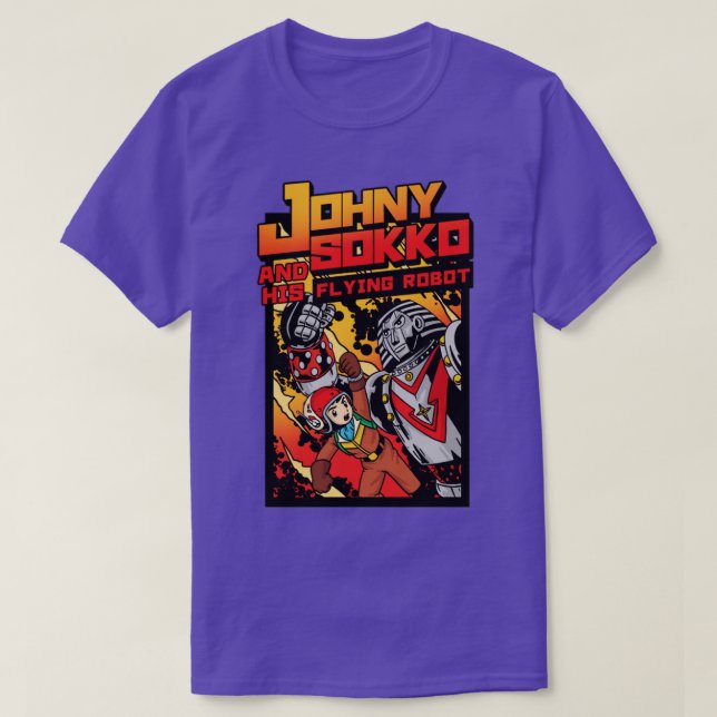 T-shirt johny sokko et son robot volant (Design devant)