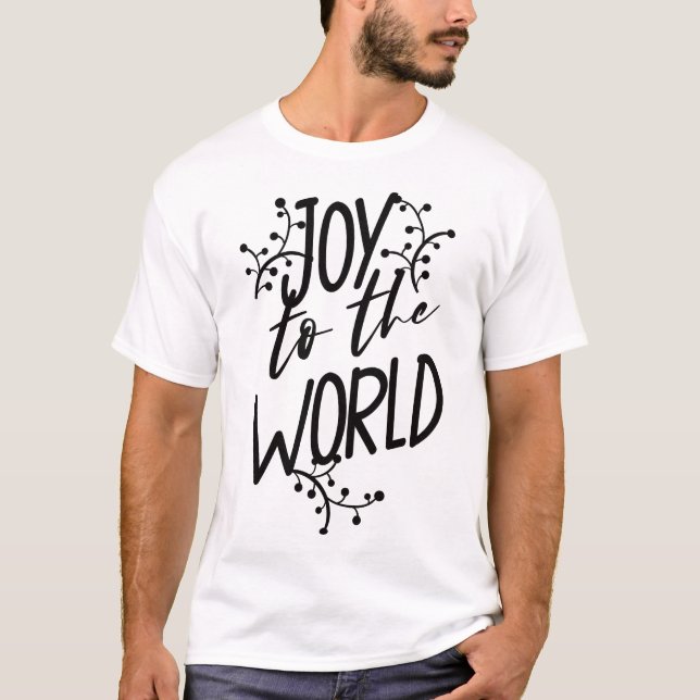T-shirt Joie au monde (Devant)