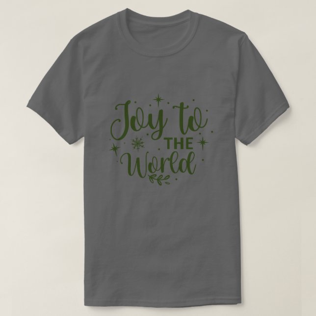 T-shirt Joie au monde01 (Design devant)