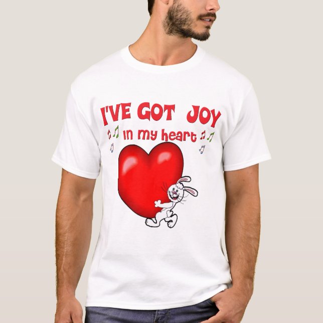 T-shirt Joie dans mon coeur (Devant)