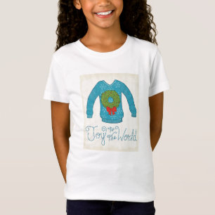 T-Shirt Joie d'Apple sauvage au monde - chandail de Noë