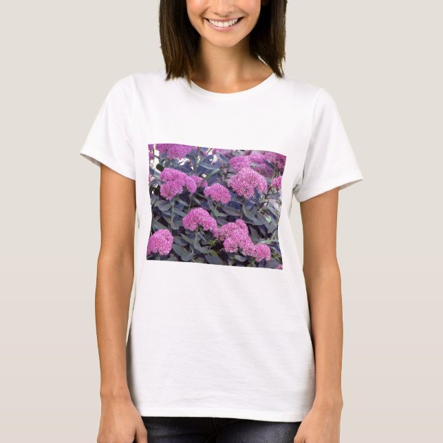 T-shirt Joie d'automne de sedum (Devant)