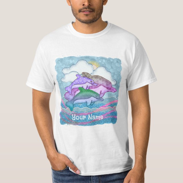 T-shirt Joie de dauphin (Devant)