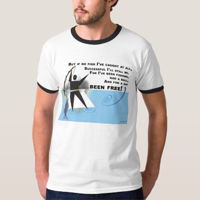 T-shirt Joie de pêche (Devant)