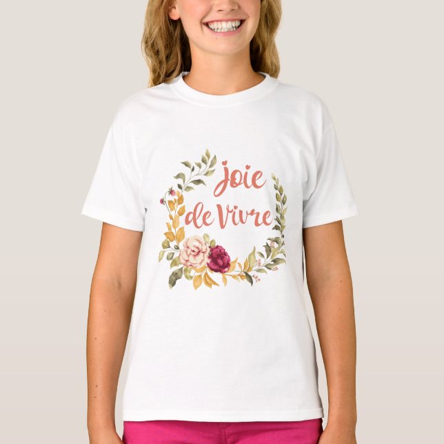 T-shirt Joie de Vivre (Devant)