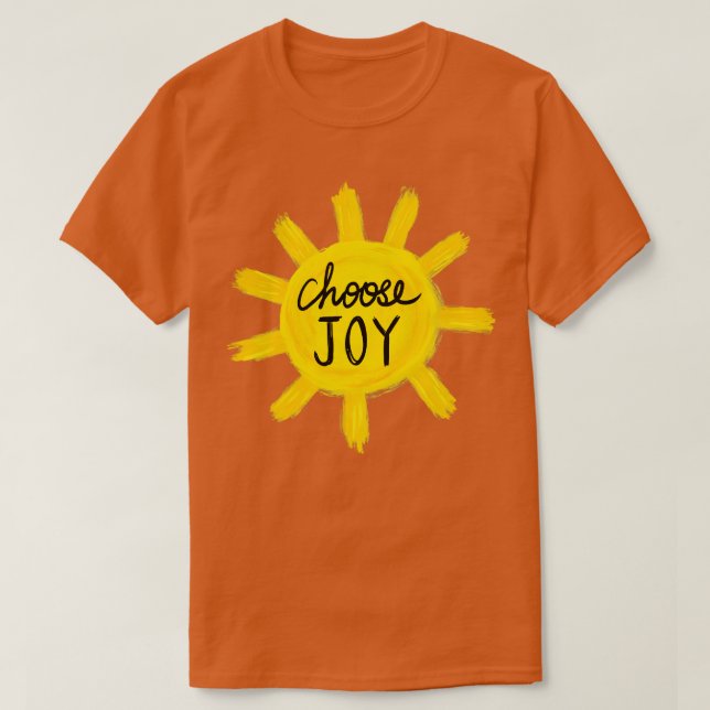 T-shirt joie ensoleillée (Design devant)