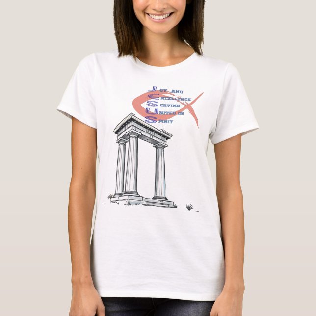 T-shirt Joie et Excellence (Devant)