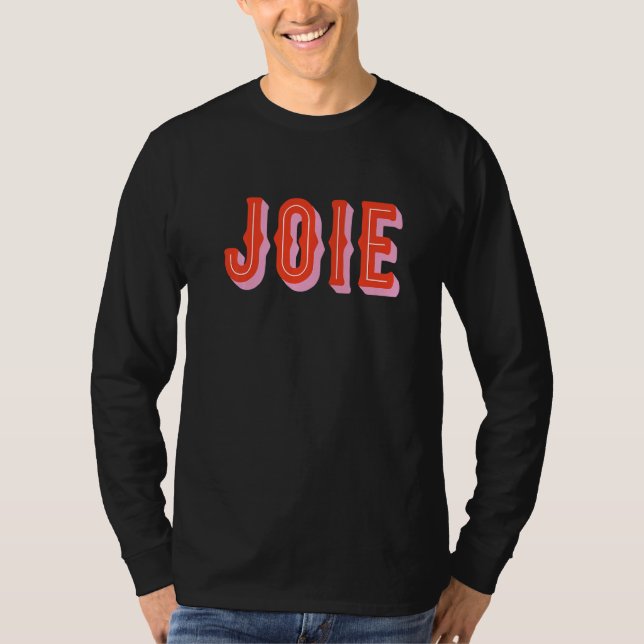 T-shirt Joie European Joy And Happy Holiday (Devant)
