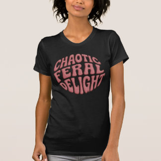T-shirt Joie Féroce Chaotique - Broderie Fausse Rose