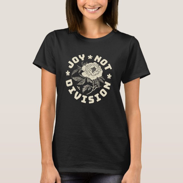 T-shirt Joie Pas Division  (Devant)