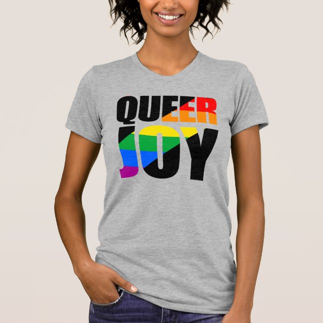 T-shirt Joie queer (Devant)