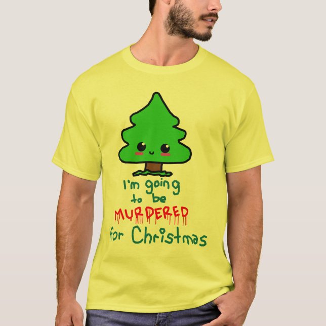 T-shirt Joies de Noël (Devant)