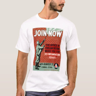 T-shirt Joignez les pelotons de décontamination de défen