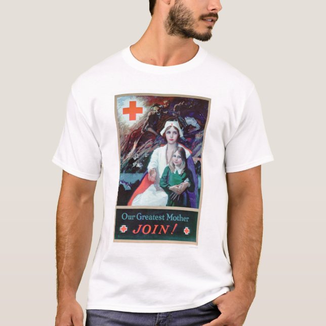 T-shirt Joignez notre plus grande mère (US00311) (Devant)