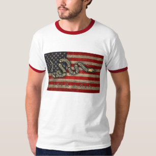 T-shirt Joignez, ou mourez - drapeau
