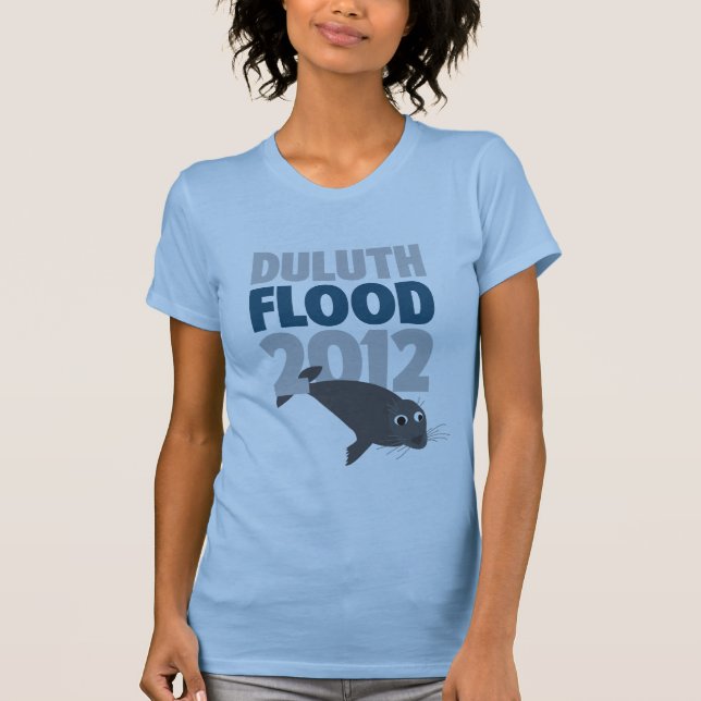 T-shirt Joint de l'inondation 2012 de Duluth (Devant)