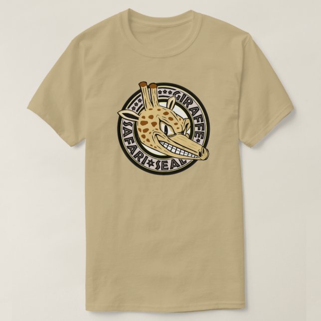 T-shirt Joint de safari de girafe (Design devant)