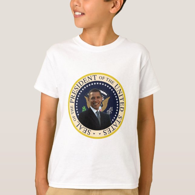 T-shirt Joint présidentiel d'Obama (Devant)