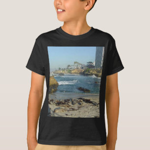 T-shirt Joints sur le sable dans la crique de La Jolla