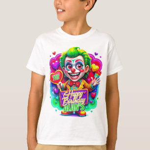 T-shirt Joker Clawn Anniversaire Cadeaux Enfants Illustrat