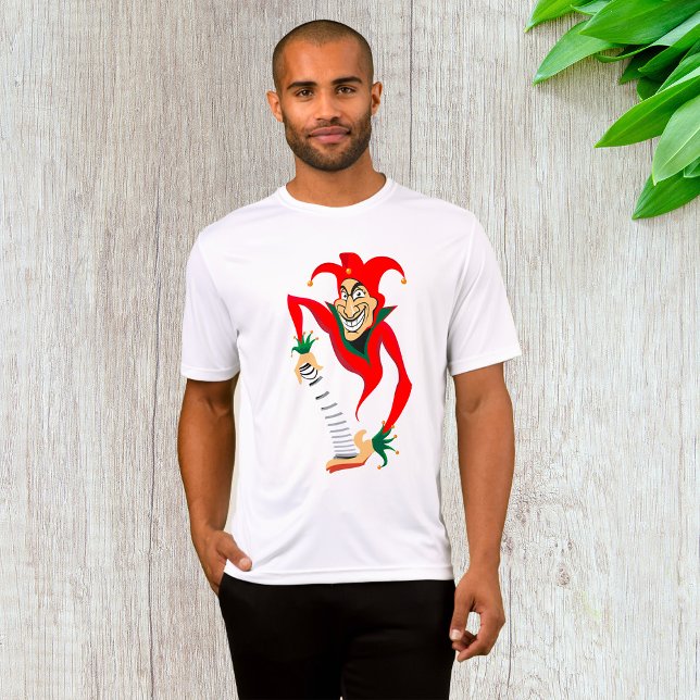 T-shirt Joker Jester Grinning avec Jack-in-the-Box (Créateur téléchargé)
