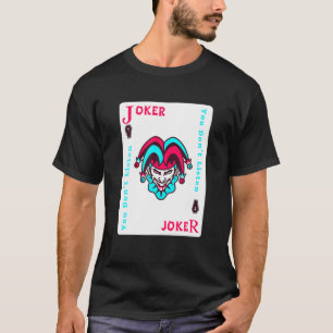 T-shirt Joker Jouer Carte esthétique Jester