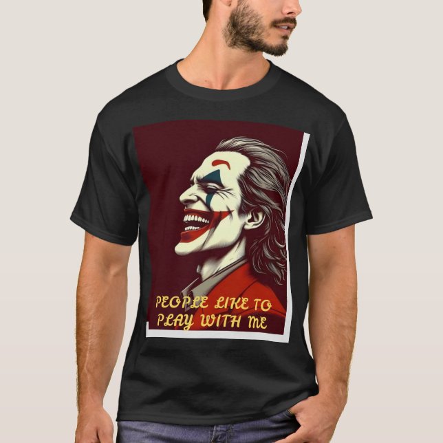 T-shirt Joker Joueur - Aquarelle Laver Dream Tee (Devant)