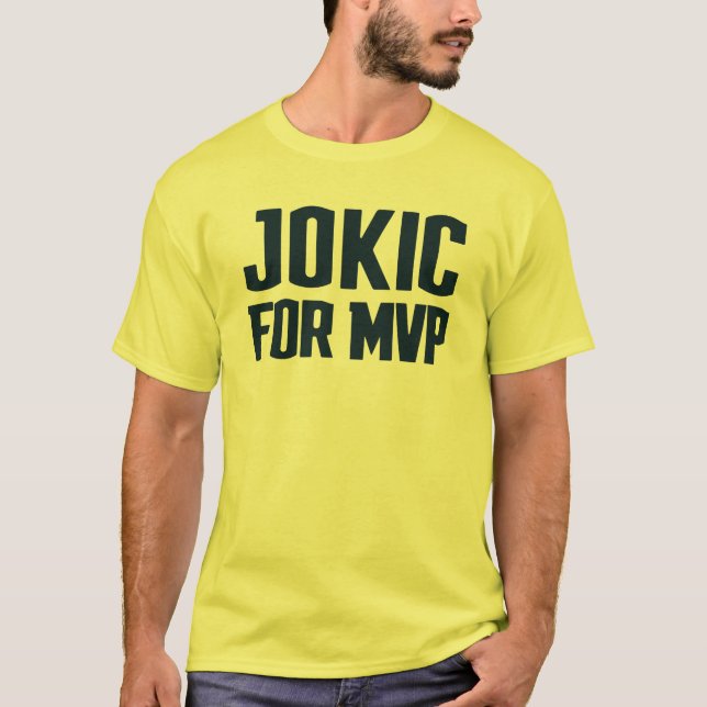 T-shirt Jokic Pour MVP - Basketball Denver (Devant)