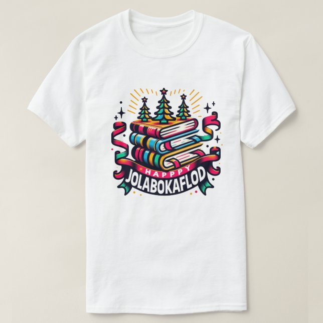 T-shirt Jolabokaflod (Design devant)