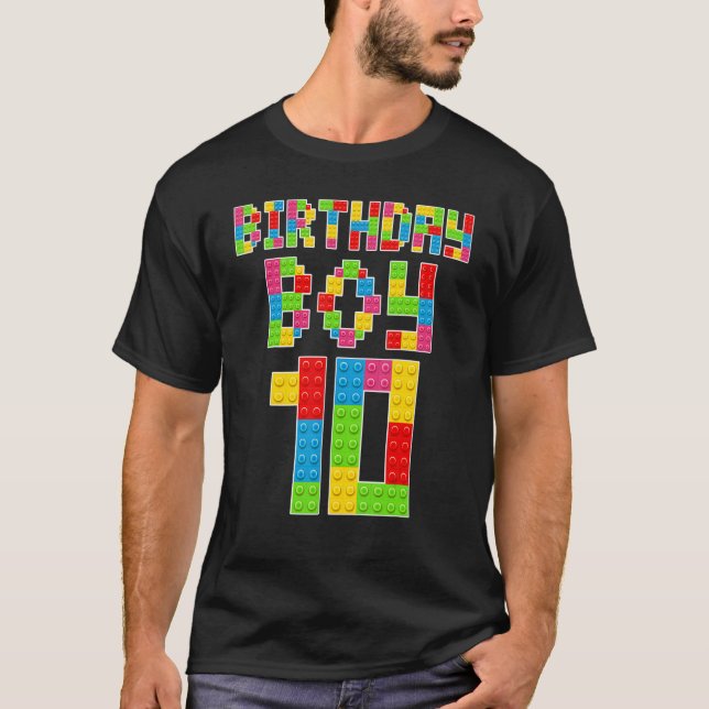 T-shirt Joli 10e anniversaire 10 ans Bâtiment de l'édifice (Devant)