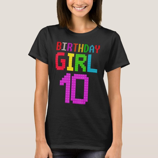 T-shirt Joli 10e anniversaire 10 ans bâtiment G (Devant)