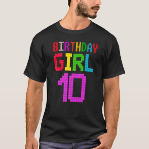 T-shirt Joli 10e anniversaire 10 ans bâtiment Gi