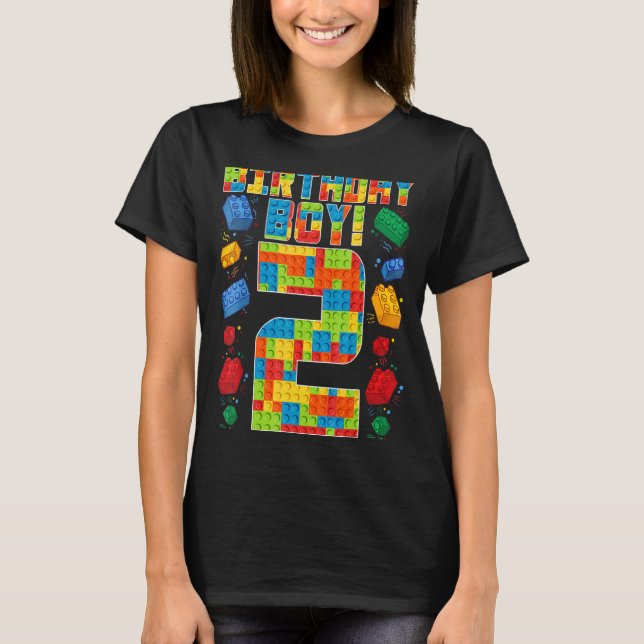T-shirt Joli 2e anniversaire 2 ans Bâtiment de bâtiments B (Devant)