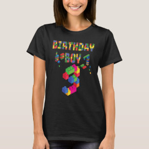 T-shirt Joli 3e anniversaire 3 ans Bâtiment Boys
