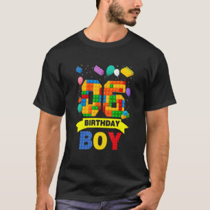T-shirt Joli 6e anniversaire 6 ans Bâtiment Boys