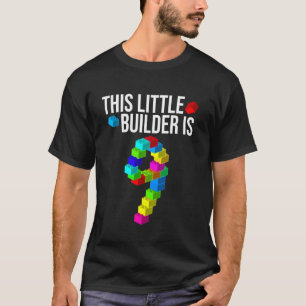 T-shirt Joli 9e anniversaire 9 ans Bâtiment de bâtiments B