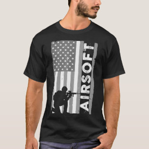 T-shirt Joli Airsoft Art Pour Hommes Femmes Enfants Airsof
