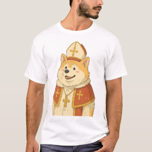 T-shirt Joli Akita Pape - Création de Chien Drôle
