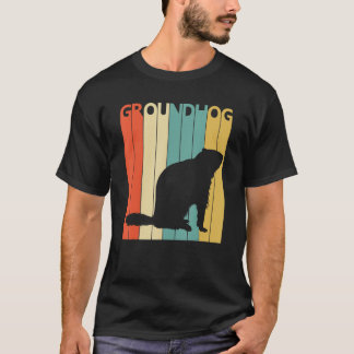 T-shirt Joli Animal Grounghog