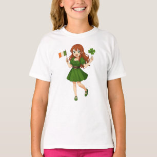 T-shirt Joli anime roux Saint Patrick