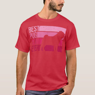 T-shirt Joli Art de Carlin pour Maman Femmes Race Chien Ch